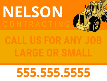 Picture of 18" x 24" - Yard Sign - Contractors - 32