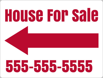 Picture of 18" x 24" - Yard Sign - Directionals- 11