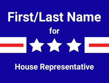 Picture of 18" x 24" - Yard Sign - Featured Campaign - 10
