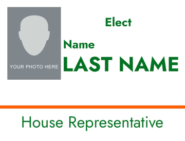 Picture of 18" x 24" - Yard Sign - Featured Campaign - 12