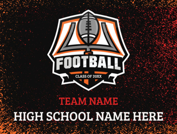 Picture of 18" x 24" - Yard Sign - Football - 07