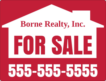 Picture of 18" x 24" - Yard Sign -  For Sale - 02