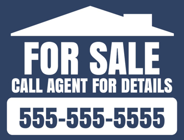 Picture of 18" x 24" - Yard Sign -  For Sale - 04
