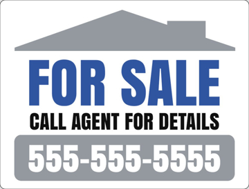 Picture of 18" x 24" - Yard Sign -  For Sale - 06