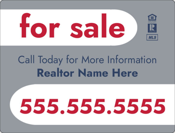 Picture of 18" x 24" - Yard Sign -  For Sale - 08