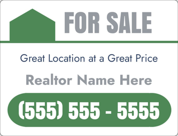Picture of 18" x 24" - Yard Sign -  For Sale - 10