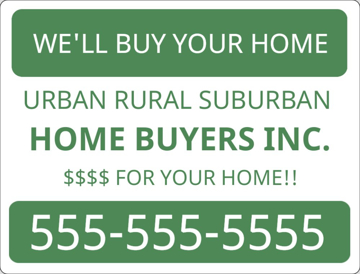 Picture of 18" x 24" - Yard Sign -  Forclosure - 02