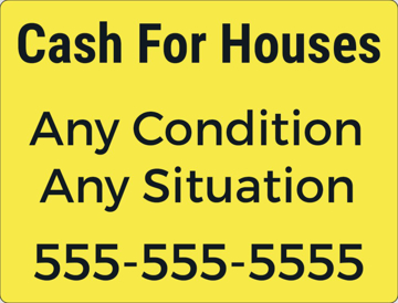 Picture of 18" x 24" - Yard Sign -  Forclosure - 03