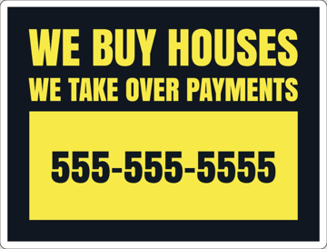 Picture of 18" x 24" - Yard Sign -  Forclosure - 11
