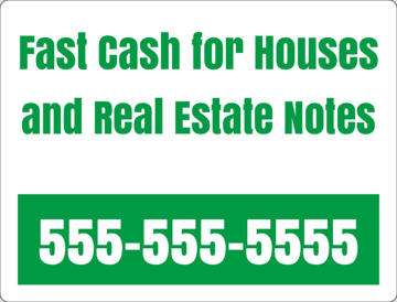 Picture of 18" x 24" - Yard Sign -  Forclosure - 12