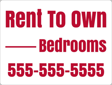Picture of 18" x 24" - Yard Sign -  Forclosure - 13