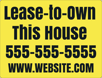 Picture of 18" x 24" - Yard Sign -  Forclosure - 16