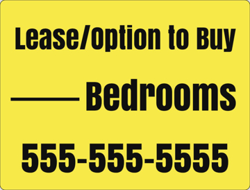 Picture of 18" x 24" - Yard Sign -  Forclosure - 23