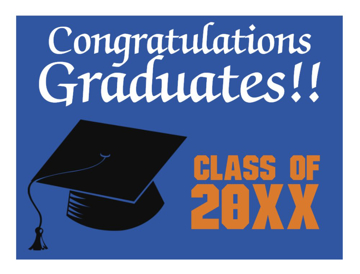 Picture of 18" x 24" - Yard Sign -  Graduation - 01
