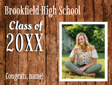 Picture of 18" x 24" - Yard Sign -  High School - 04