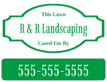Picture of 18" x 24" - Yard Sign - Lawn Care - 03