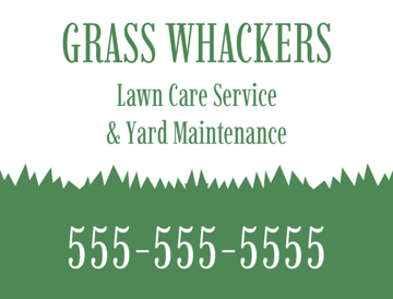 Picture of 18" x 24" - Yard Sign - Lawn Care - 04