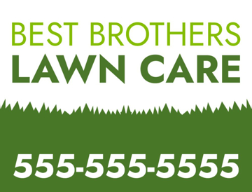 Picture of 18" x 24" - Yard Sign - Lawn Care - 05