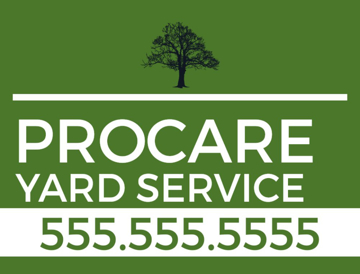 Picture of 18" x 24" - Yard Sign - Lawn Care - 07