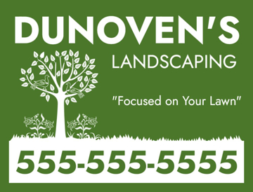 Picture of 18" x 24" - Yard Sign - Lawn Care - 08