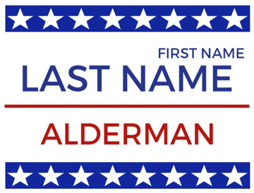 Picture of 18" x 24" - Yard Sign - Local Campaign - 02