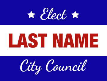 Picture of 18" x 24" - Yard Sign - Local Campaign - 04
