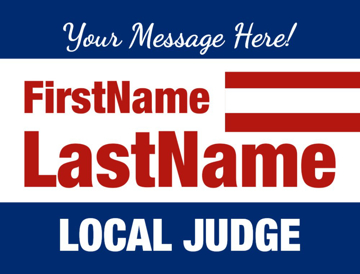 Picture of 18" x 24" - Yard Sign - Local Campaign - 06