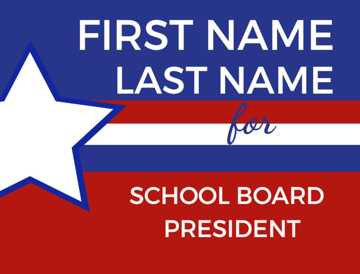 Picture of 18" x 24" - Yard Sign - Local Campaign - 13
