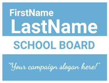 Picture of 18" x 24" - Yard Sign - Local Campaign - 19