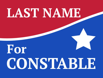Picture of 18" x 24" - Yard Sign - Local Campaign - 22