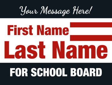Picture of 18" x 24" - Yard Sign - Local Campaign - 25