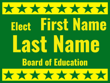 Picture of 18" x 24" - Yard Sign - Local Campaign - 30