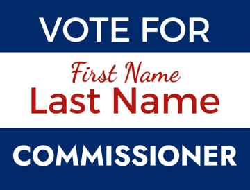 Picture of 18" x 24" - Yard Sign - Local Campaign - 34