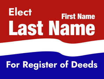Picture of 18" x 24" - Yard Sign - Local Campaign - 36