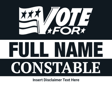 Picture of 18" x 24" - Yard Sign - Local Campaign - 44
