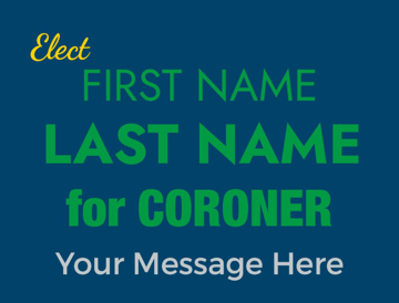 Picture of 18" x 24" - Yard Sign - Local Campaign - 46