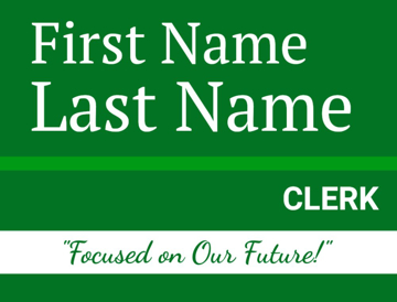 Picture of 18" x 24" - Yard Sign - Local Campaign - 48