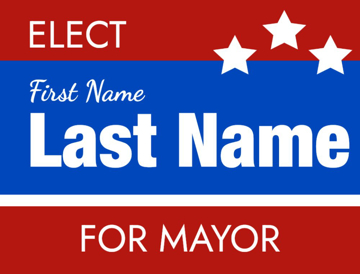 Picture of 18" x 24" - Yard Sign - Local Campaign - 52