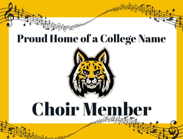 Picture of 18" x 24" - Yard Sign - Music - 05