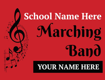 Picture of 18" x 24" - Yard Sign - Music - 08