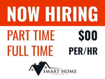Picture of 18" x 24" - Yard Sign - Now Hiring - 02