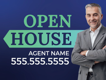 Picture of 18" x 24" - Yard Sign - Open House - 03
