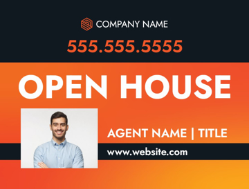 Picture of 18" x 24" - Yard Sign - Open House - 07