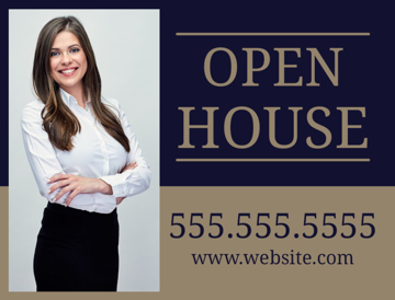 Picture of 18" x 24" - Yard Sign - Open House - 08