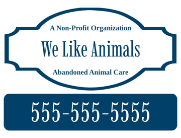 Picture of 18" x 24" - Yard Sign - Organizations - 08