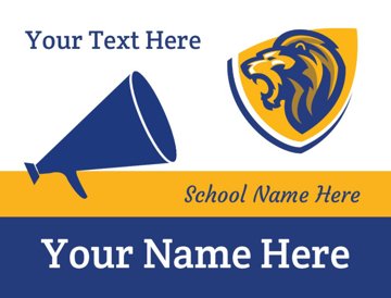 Picture of 18" x 24" - Yard Sign - Other School Sports - 02
