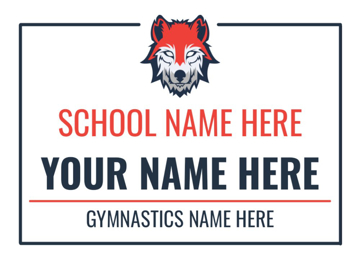Picture of 18" x 24" - Yard Sign - Other School Sports - 15