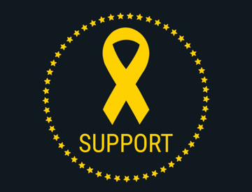 Picture of 18" x 24" - Yard Sign - Support Your Troops - 06