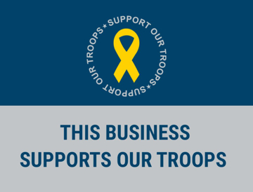 Picture of 18" x 24" - Yard Sign - Support Your Troops - 12
