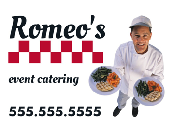 Picture of 18" x 24" - Yard Sign - Restaurants - 06